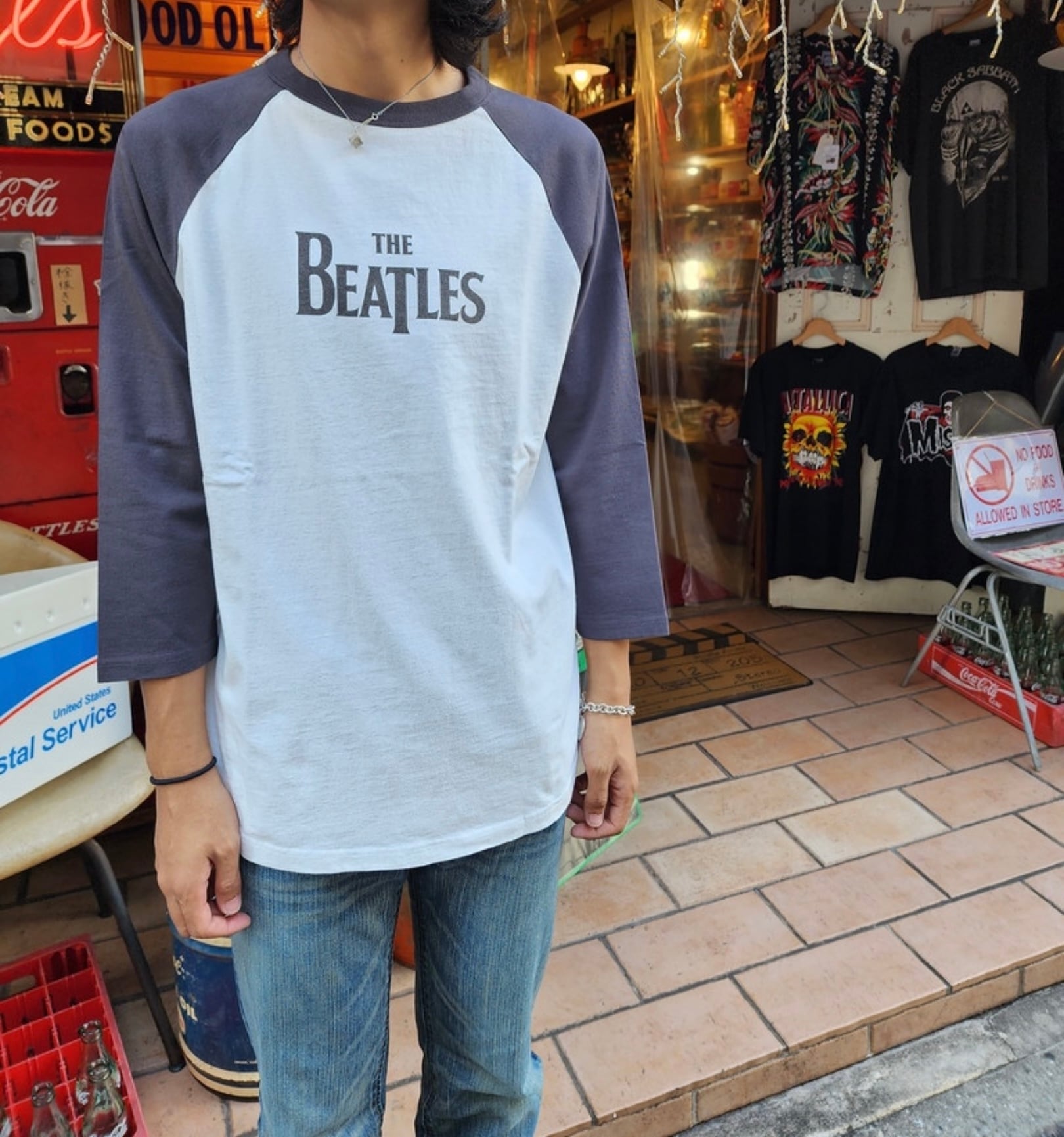 THE BEATLES ビートルズ ラグランTシャツ 七分袖 | 雑貨株式会社
