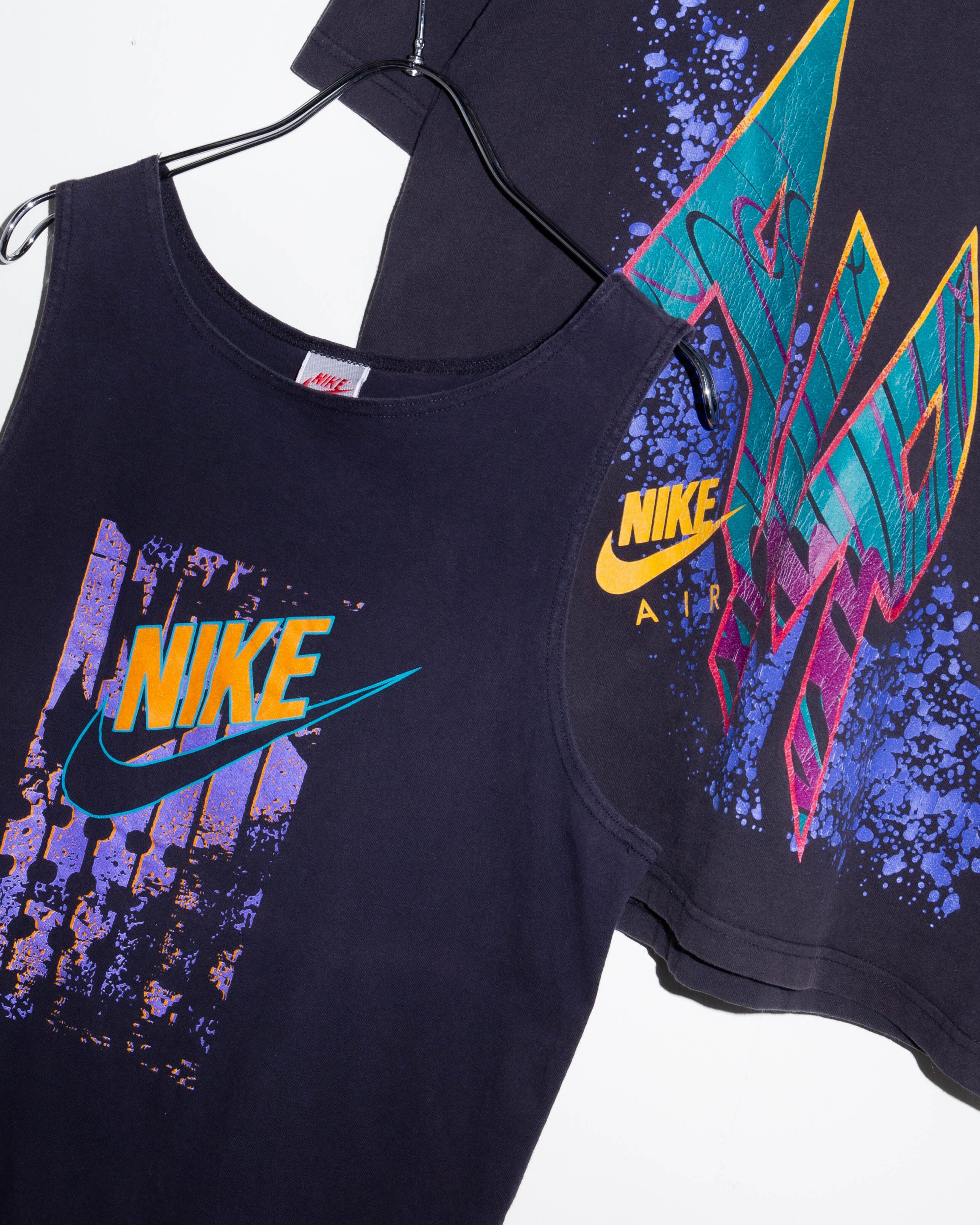 1990s NIKE - graffiti print tank | LUIK FINN