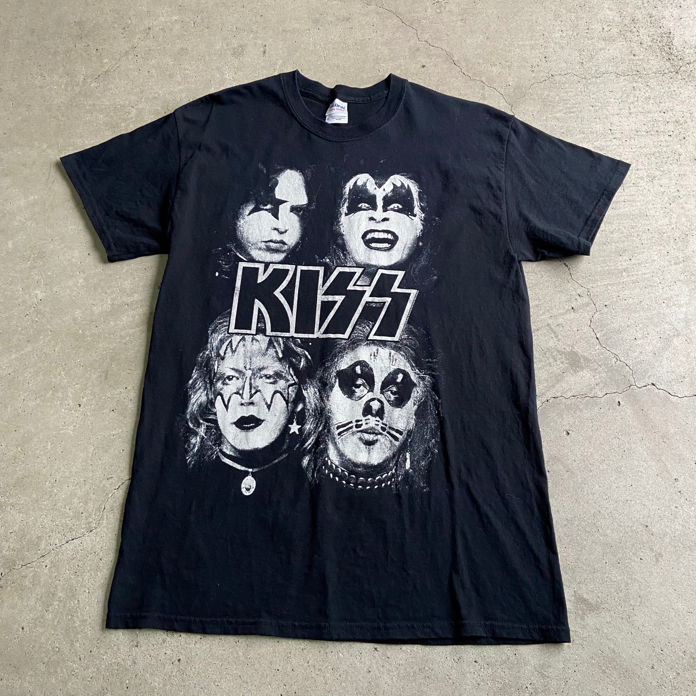 【90's】KISS キッス Tシャツ バンドT 黒T 当時物 ヴィンテージ