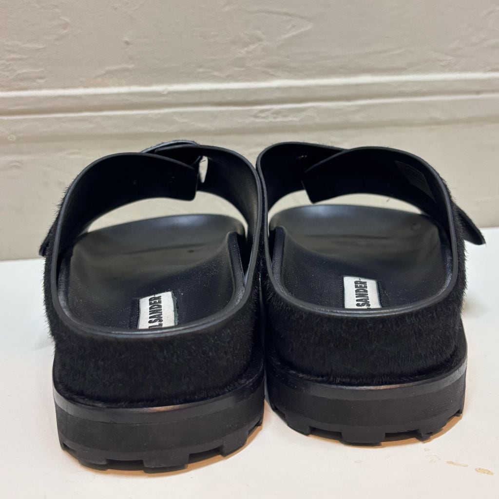 JIL SANDER＋ ジルサンダープラス HARAKO CROSS STRAP SANDALS