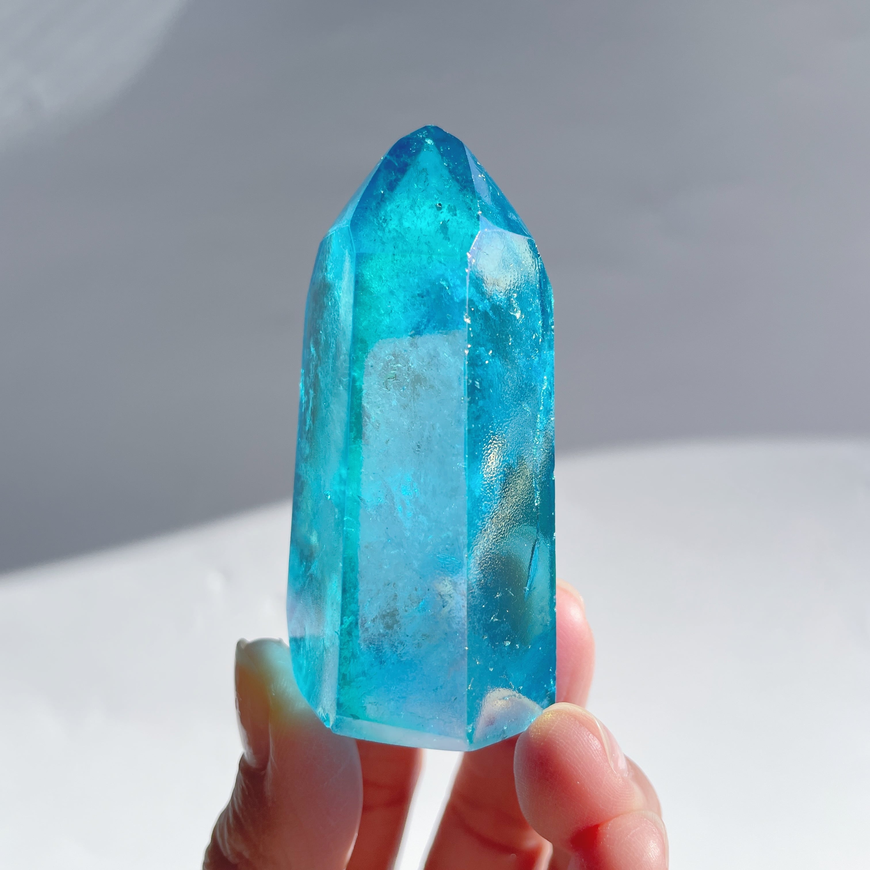 アクアオーラクォーツ タワー04✧Aqua Aura Quartz ✧オーラ アクアオーラクォーツ タワー04✧Aqua Aura Quartz ✧オーラ