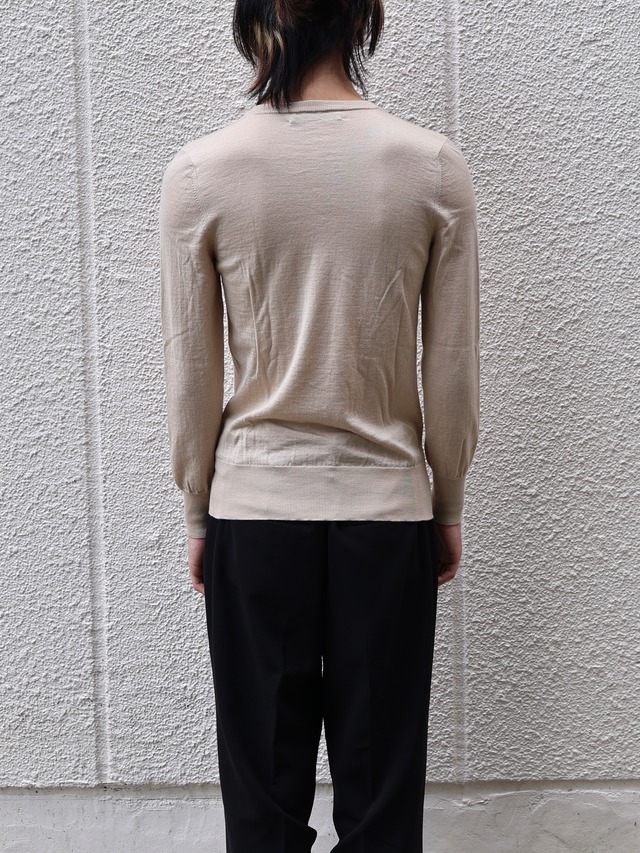 【christian dior】logo design Vneck knit