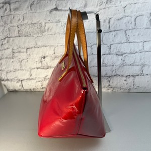 【最終処分SALE】LOUIS VUITTON ルイヴィトン ベルヴュー  パテントレザー ハンドバッグ レッド A-11466