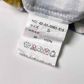 BEAMS HEART ビームスハート チェック ガーゼ風生地 BD ボタンダウン 半袖シャツ S/マルチ レディース