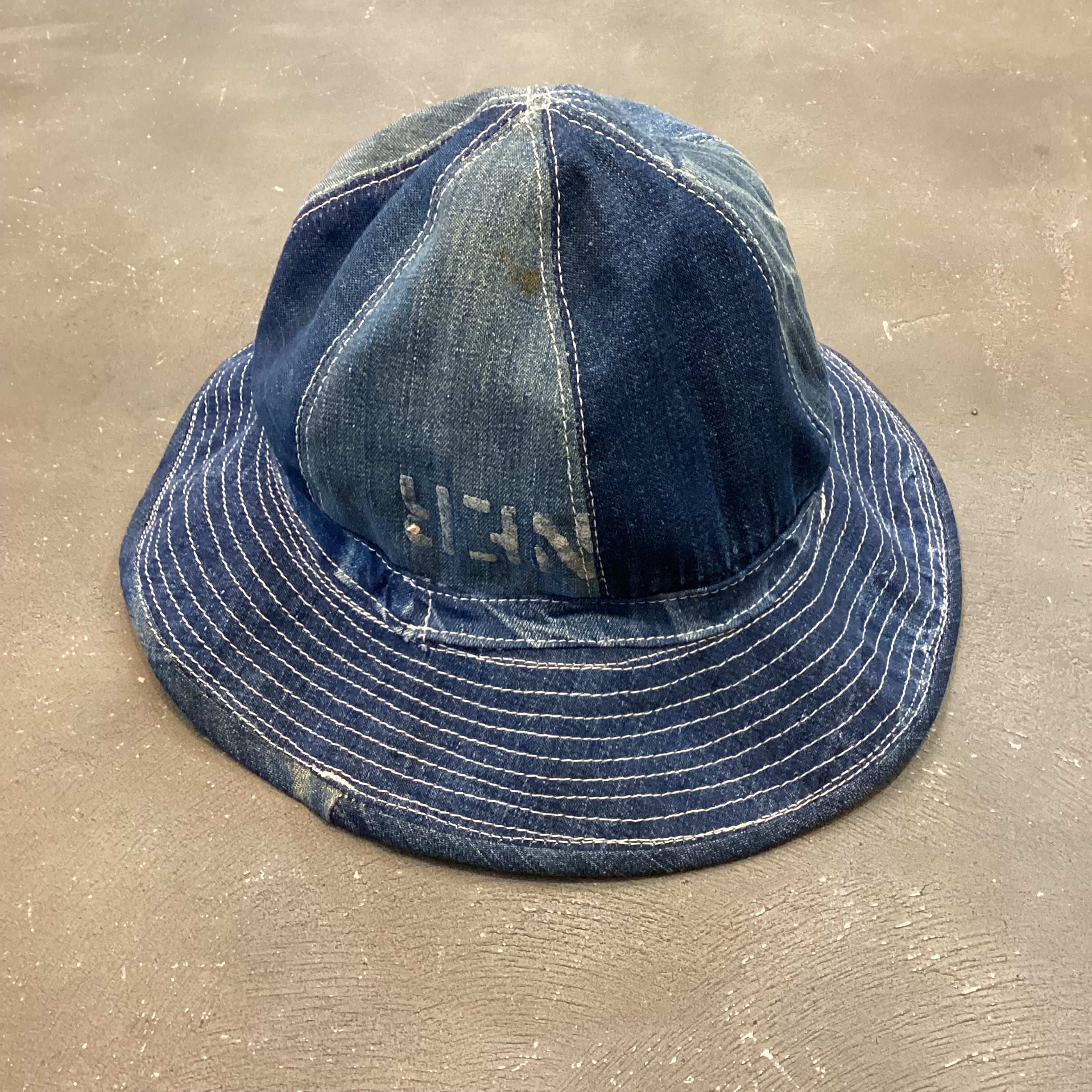 30s 40s U.S.ARMY M-37 Denim Hat 30年代 40年代 アメリカ陸軍 米軍 ...