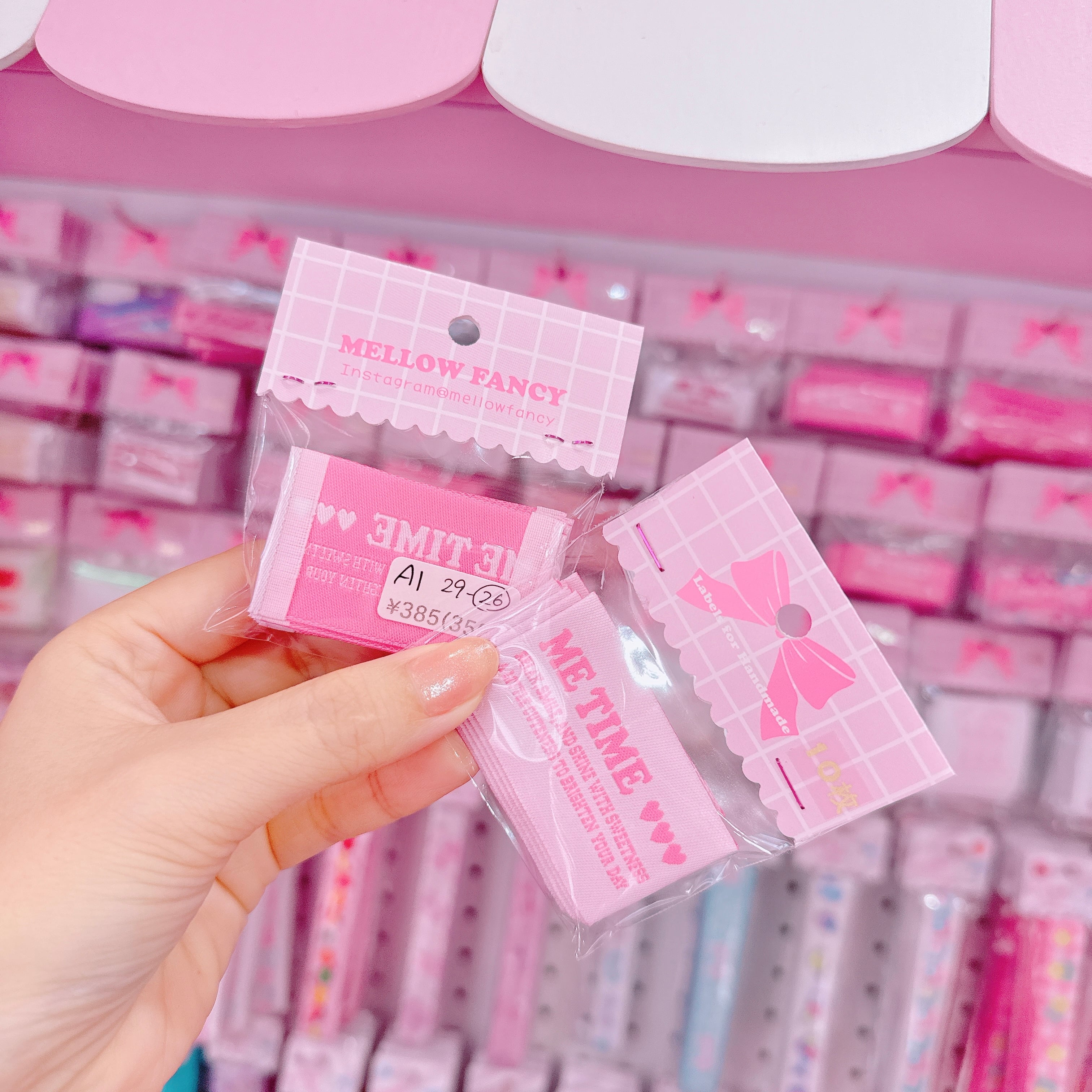 【A1】29-26布タグ(10枚入)