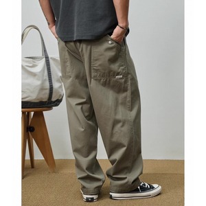 Wide-leg belted pants 1071