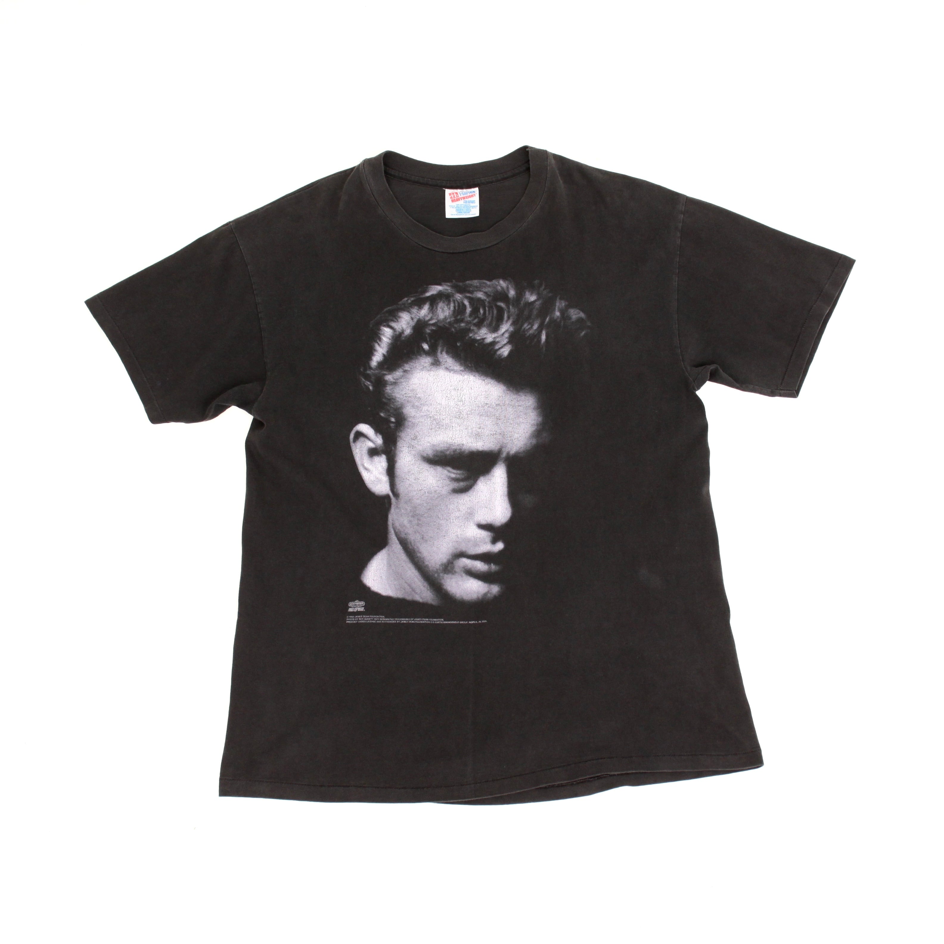 0268. 1990's James Dean tee ブラック フォトプリント Tシャツ ...