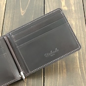 HORWEEN × レーデルオガワ ホースバット マネークリップ バーガンディ