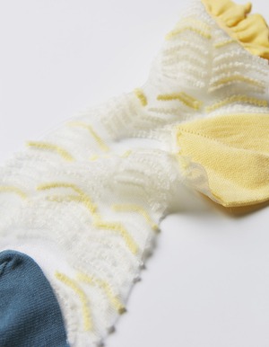 nafl｜₁₀nE a fabric laboratory　ソックス《Padina minor》