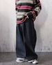 denim buggy wide pants [Size:S]