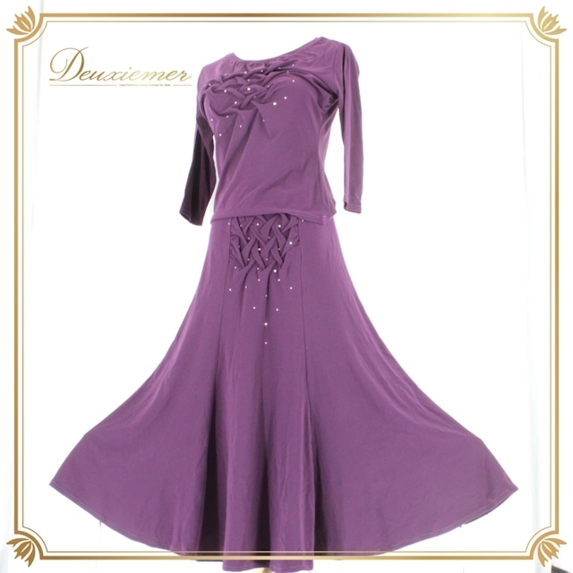 社交ダンス 衣装 スタンダード 上下セット ツーピース レッスンウェア パーティ衣装 レディース 紫 パープル系 ラインストーン シンプル 上品 ダンス用衣装 フェミニン デザイン 膝下丈 ストレッチ フィット感 高級感 コーディネート 取り入れやすい カジュアル 上品さ 着心地 軽やかさ おしゃれ カラー展開 艶感 女性らしさ ダンスパフォーマンス ラインストーン装飾 パーティー使用 人気ブランド レディースファッション 社交ダンス 衣装 スタンダード 上下セット ツーピース レッスンウェア パーティ衣装 レディース 紫 パープル系 ラインストーン シンプル 上品 ダンス用衣装 フェミニン デザイン 膝下丈 ストレッチ フィット感 高級感 コーディネート 取り入れやすい カジュアル 上品さ 着心地 軽やかさ おしゃれ カラー展開 艶感 女性らしさ ダンスパフォーマンス ラインストーン装飾 パーティー使用 人気ブランド レディースファッション