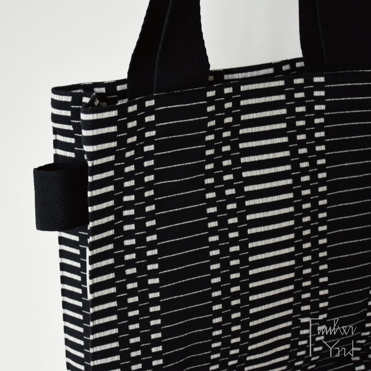 ONLINE限定】Economy Bag / Helios / Black / コットン100％ / マチ