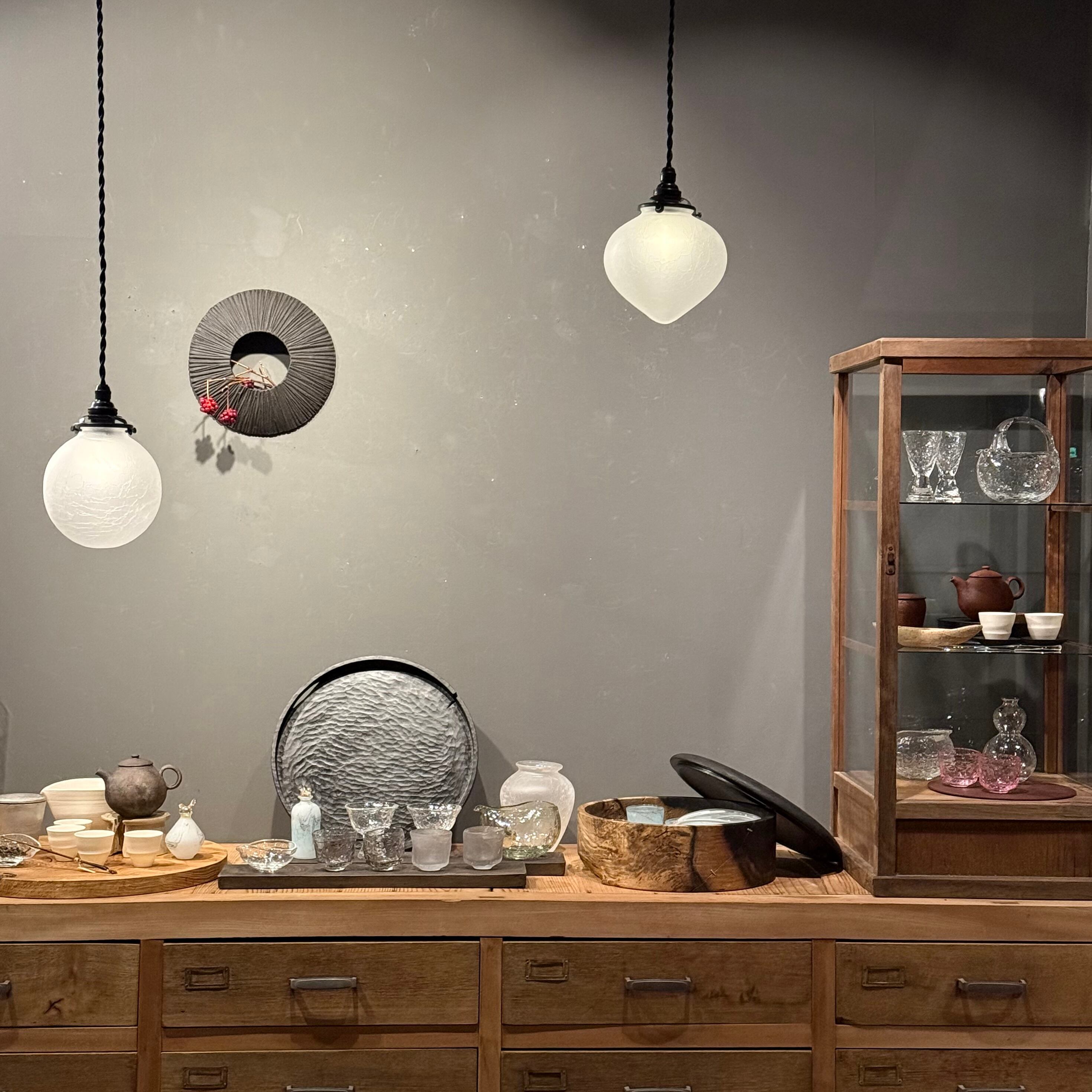 橋村大作 CRACK ランプ くもり 丸 | gallery 一白