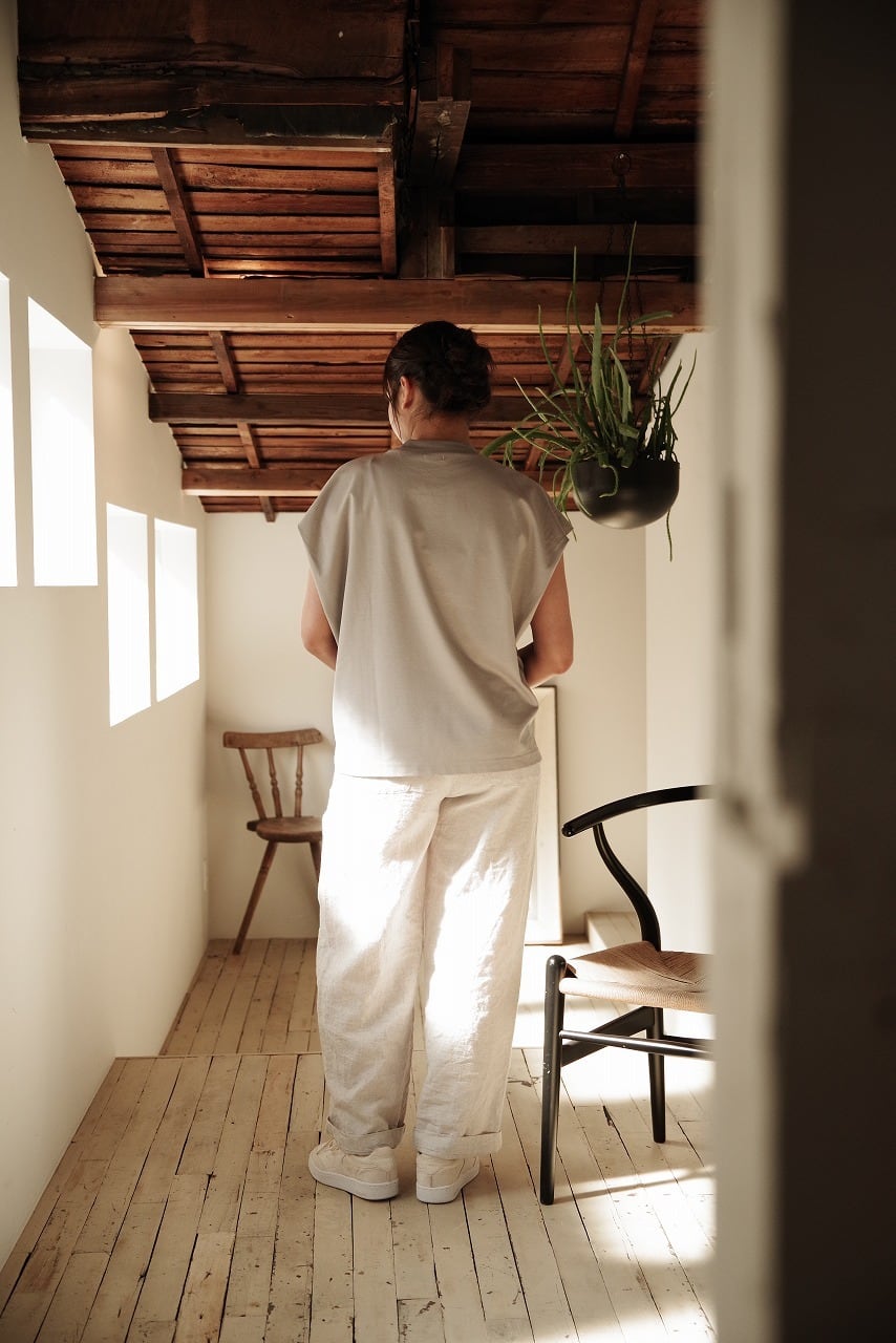 Suvin × Supima Poncho Tee