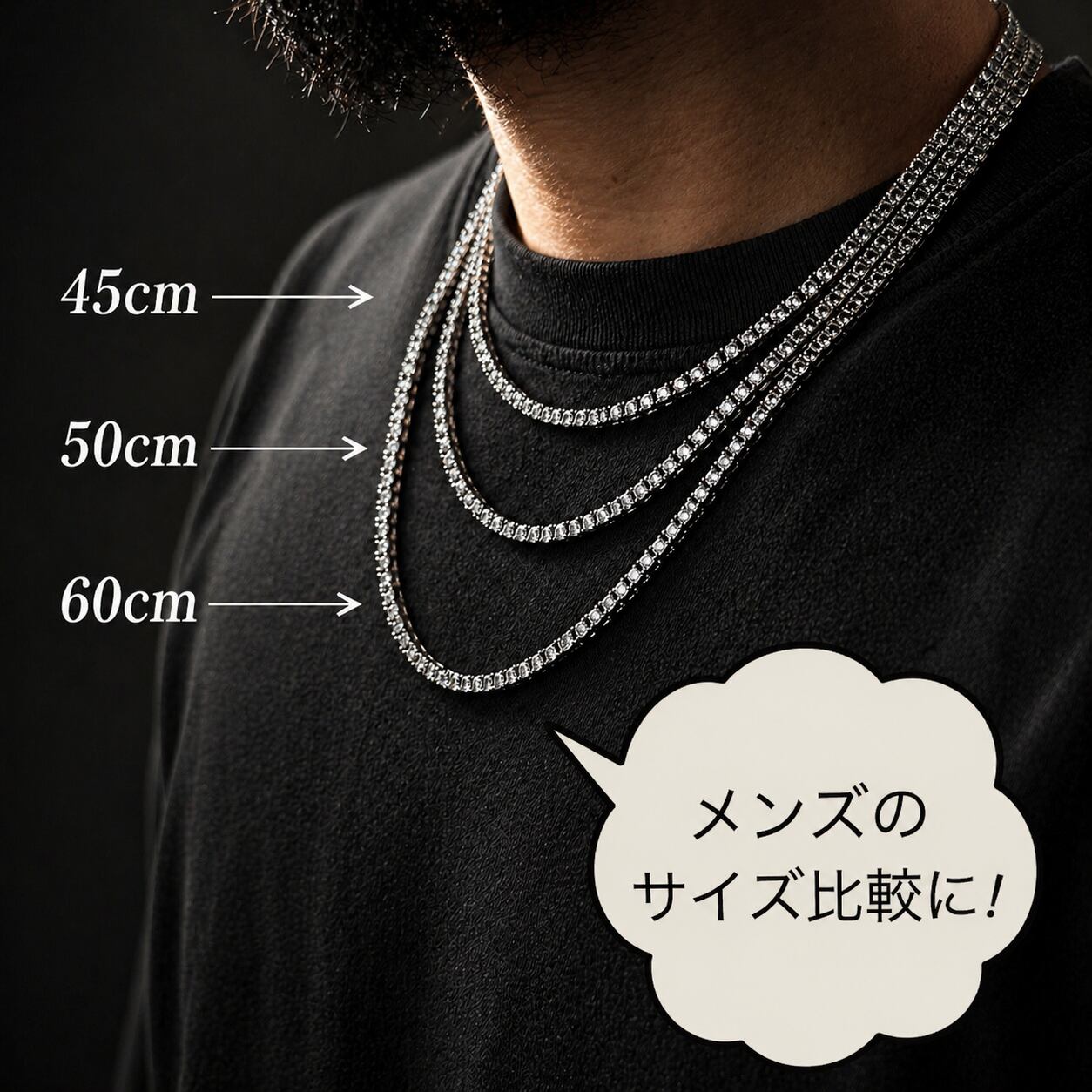 送料無料 喜平ネックレス 60cm 50cm 45cm 幅20mm 喜平チェーン 