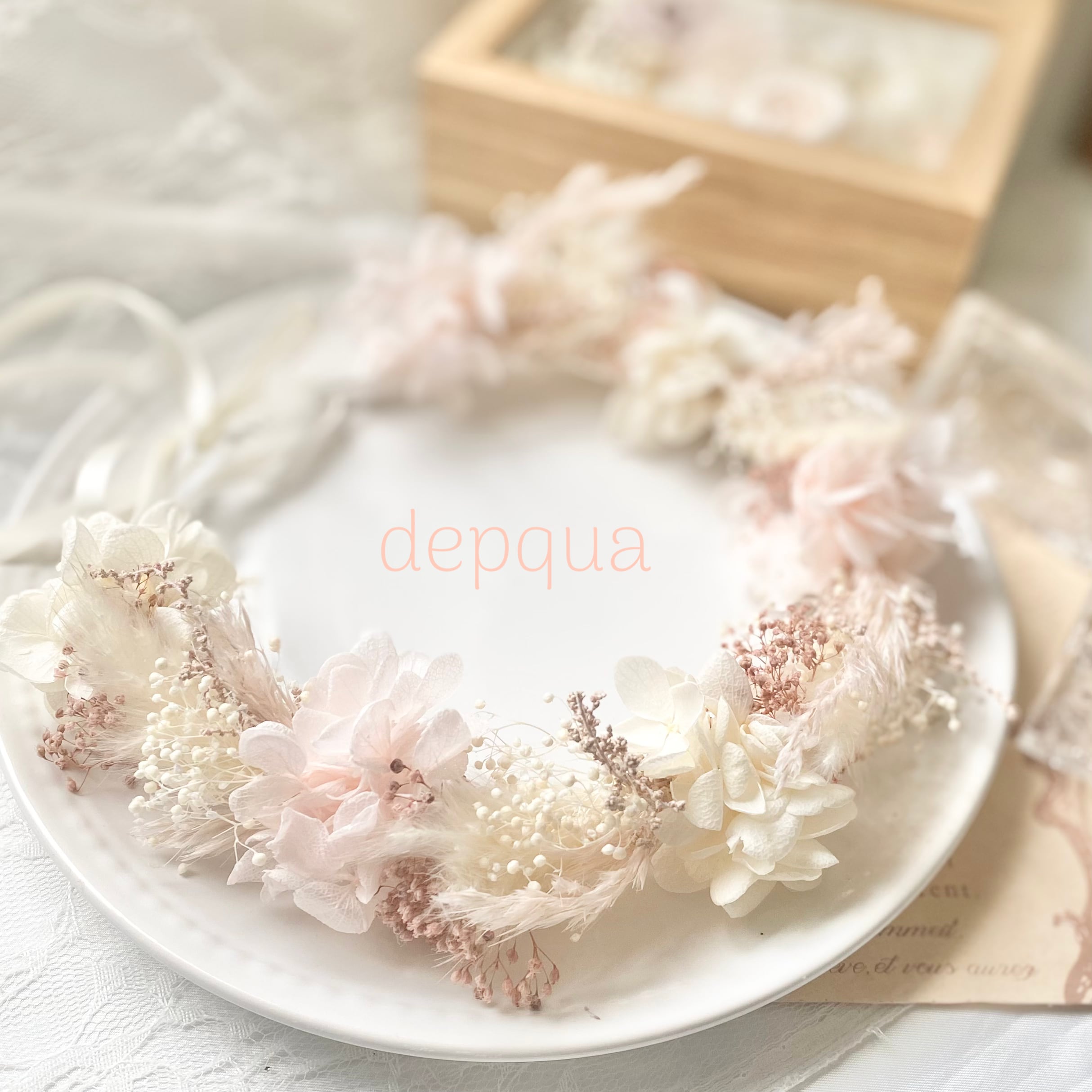 花かんむり 花冠 ベビーから大人までサイズフリー