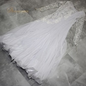 社交ダンス 衣装 スタンダード ドレス ワンピース パーティ衣装 オールシーズン 白 ホワイト系 prima boutique プリマブティック シルバー系 フラワーレース クラシック ダンスウェア 薄手 軽量 伸縮性 おしゃれ 上品 洗練 コスチューム フェミニン エレガント フォーマル パーティー ダンスレッスン 発表会 レディース 夏用 秋用 冬用 冬服 ステージ衣装