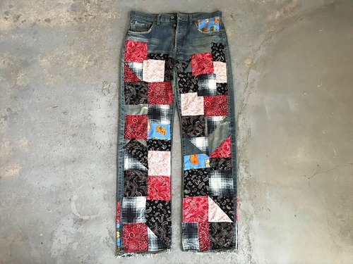 2000s Levi's 501 remake denim pants crafted by AFTER DARK