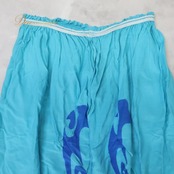 フラダンス 衣装 ワンピース ドレス ハレクアイレア ブルー系 Halekuai Lea 日本製 チューブトップ ワントーン ティアレ柄 かわいい 華やか 鮮やか 明るい 水色 青 ハワイアン アロハ ハワイアンプリント フラ ダンス レッスン 練習 軽やか