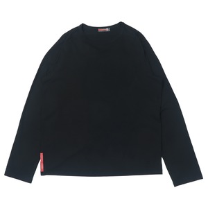 PRADA SPORT BackPockeLongSleeveT-Shirt (L)(Black)