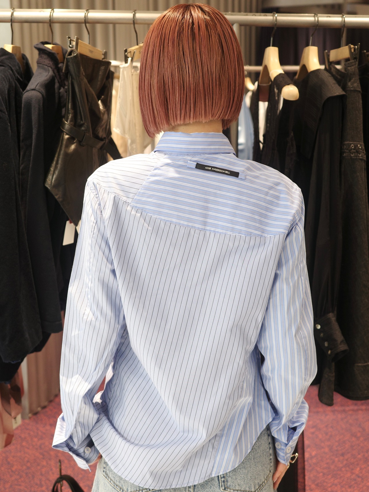 【26SS】ADSB Andersson Bell アンダーソンベル / BREEZE STRIPED TWIST-TUCK SHIRT / タックシャツ - 2