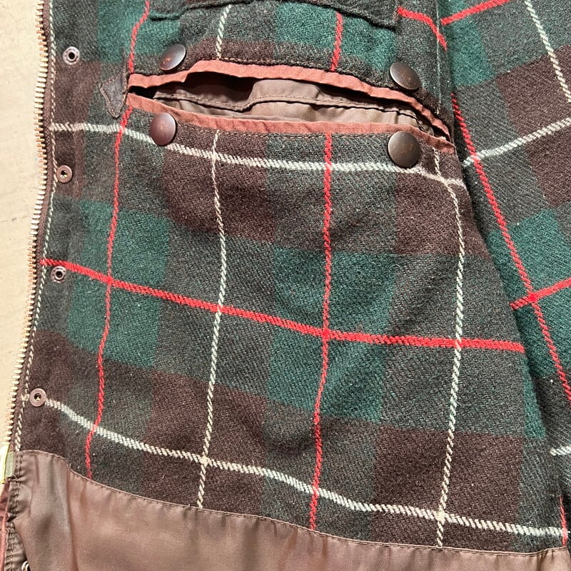 80's Barbour NORTHUMBRIA バブアー ノーザンブリア 2クレスト