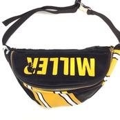 ウエストバッグ Waist bag sports black【waist007】