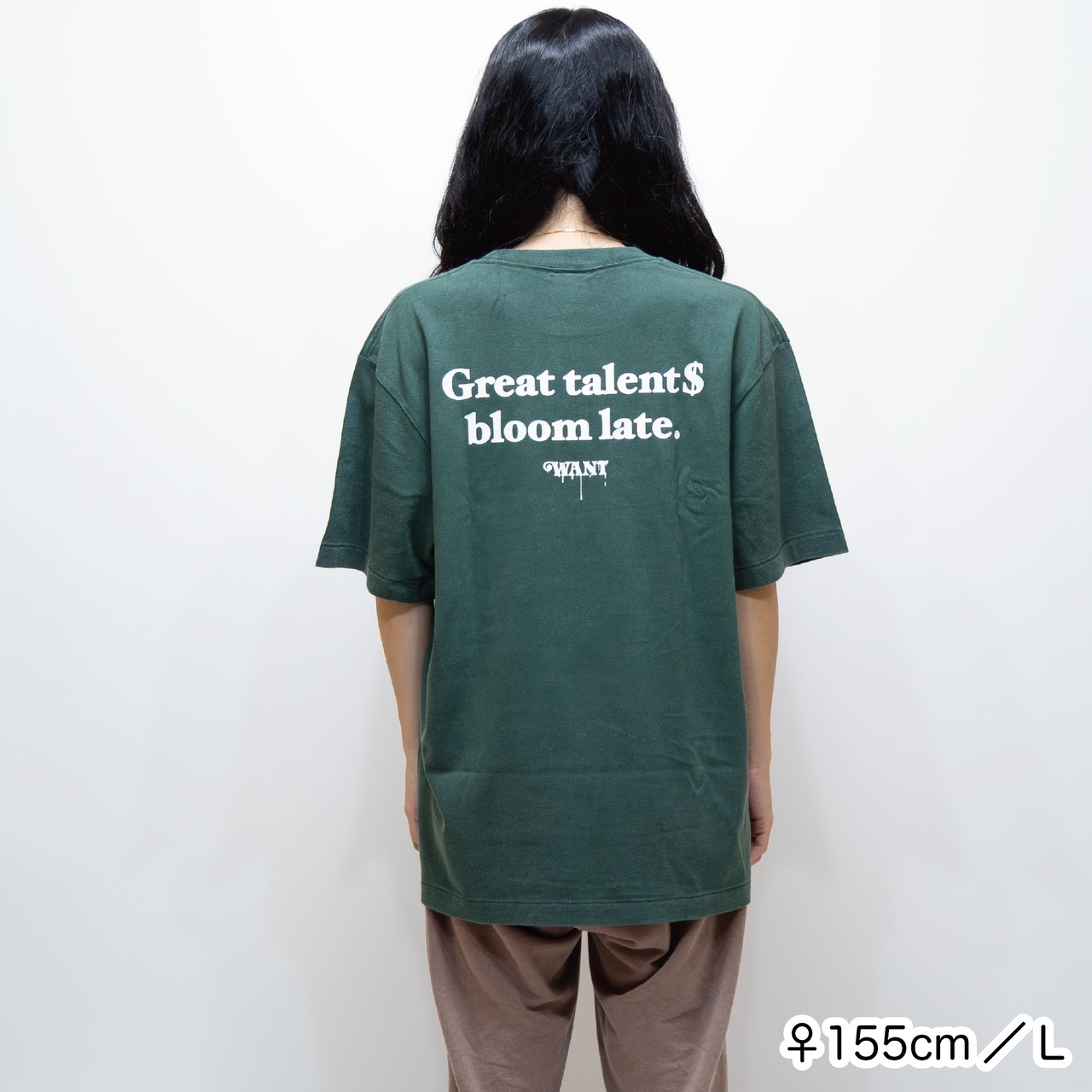 WANT clematis TEE [フェードグリーン]