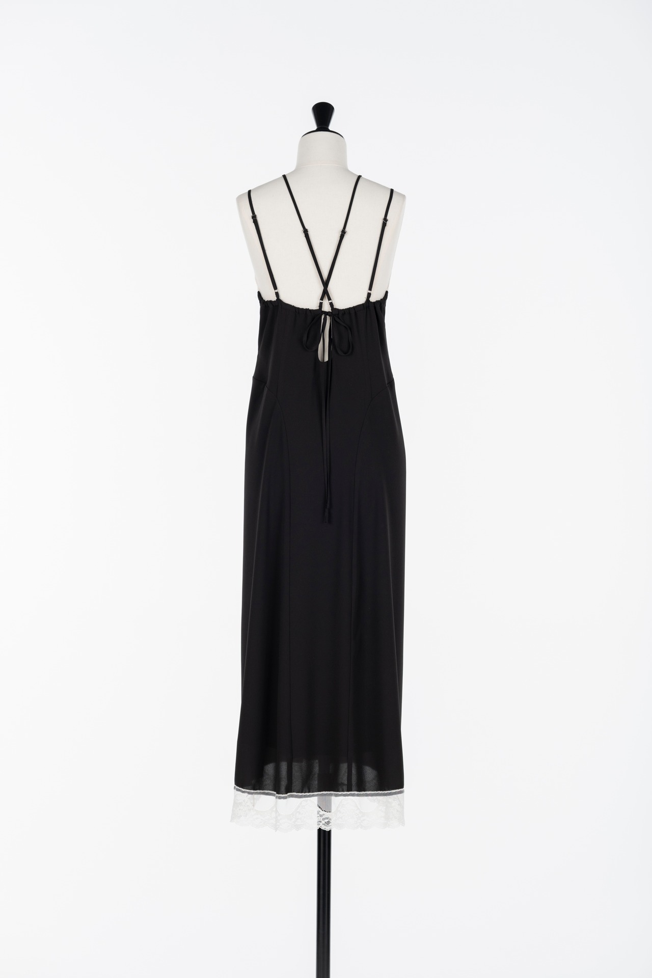 【25AW】FETICO フェティコ / CREPE SLIP DRESS / キャミソールワンピース - 8