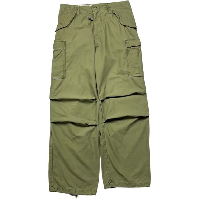 《実寸W34L31》U.S.ARMY アメリカ陸軍 M-65 フィールドパンツ ミリタリーパンツ カーゴパンツ 70年代 no.7882