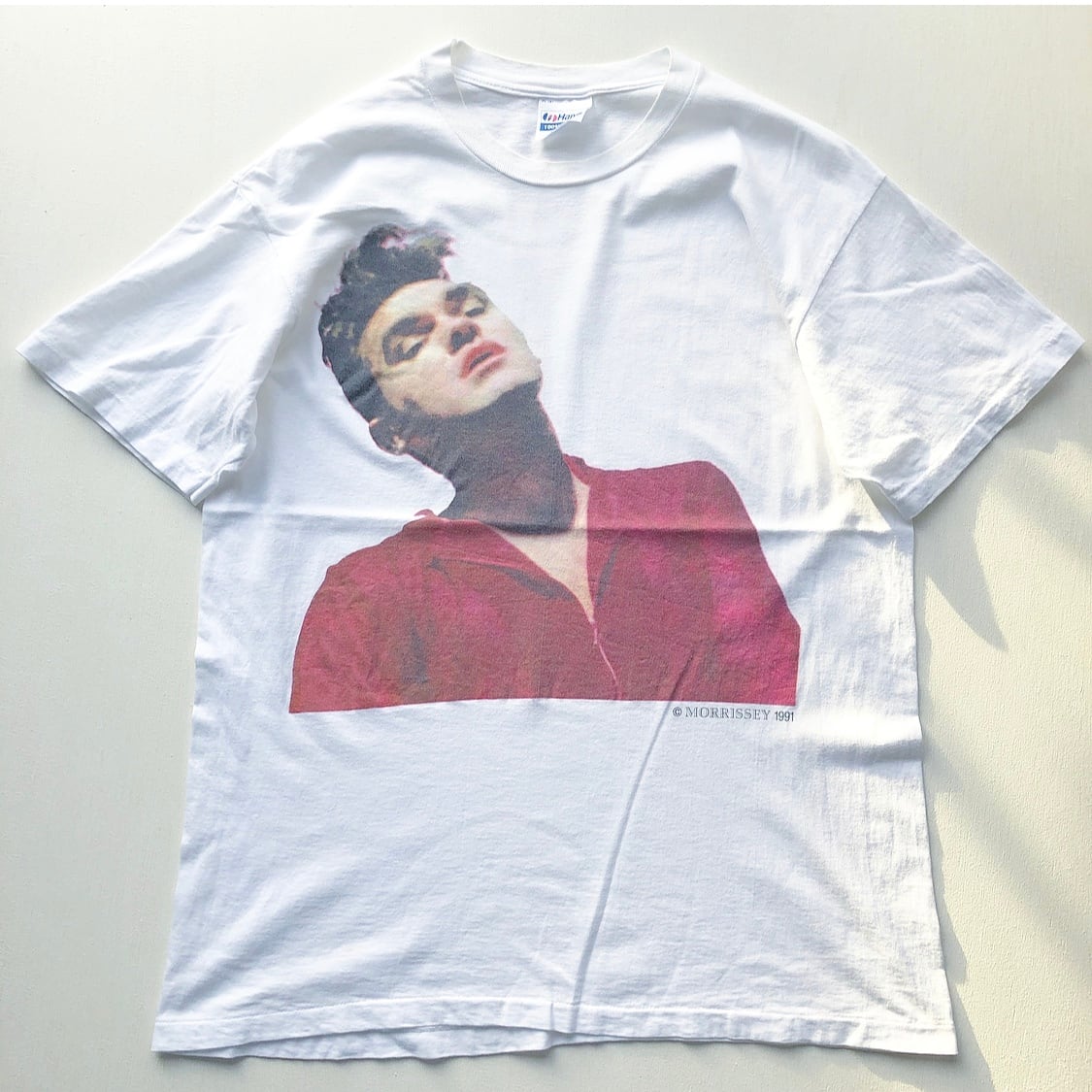 90s Morrissey Bona Drag フォトプリントTシャツ 白 表記 (L) | niche ...