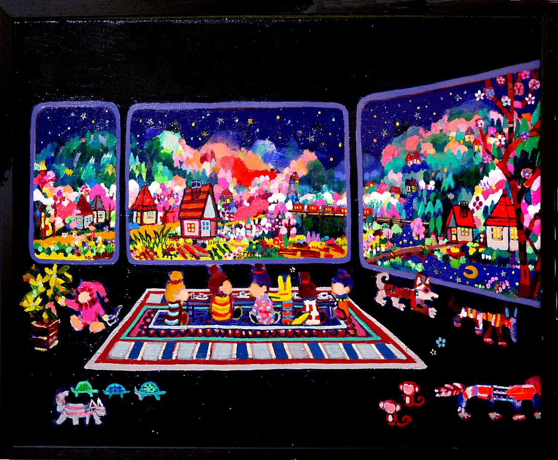 OIL COLOUR | スプリングルーム | 油彩画