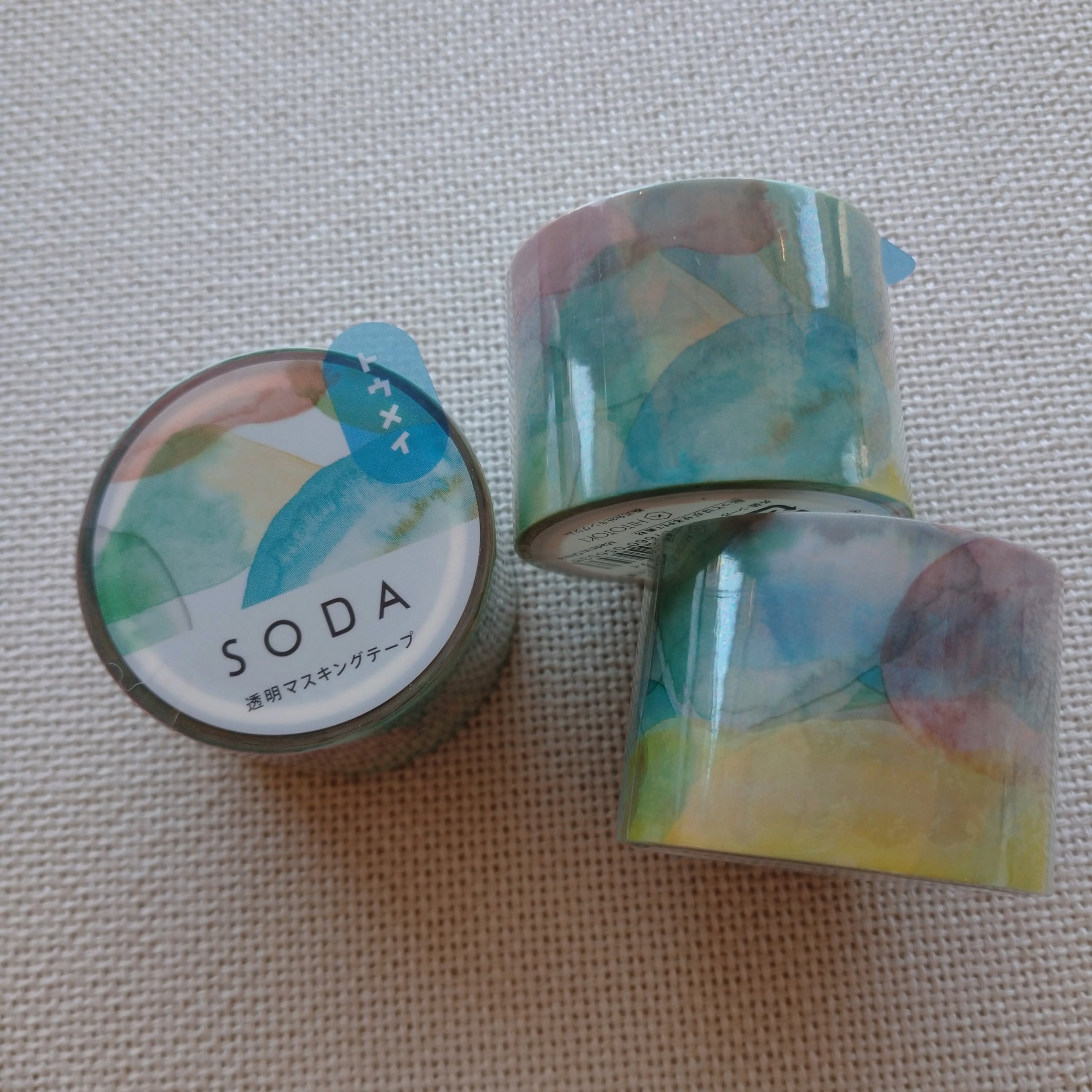 SODA スイサイ 30mm透明マステ SO01