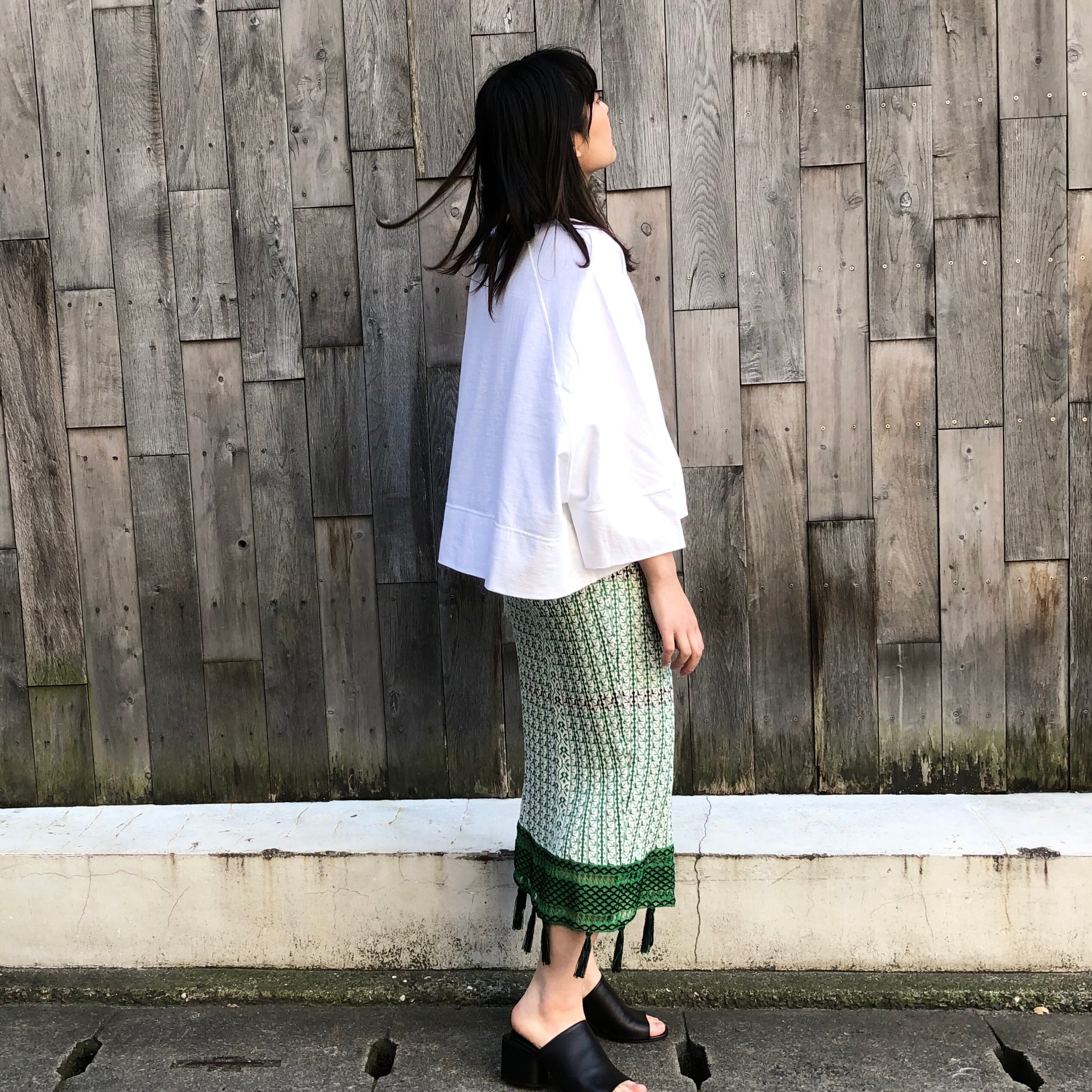 ss Mame Kurogouchi マメクロゴウチ Rib Jacquard Pedicel Knit Skirt Trentのオンラインショップ 福岡市のセレクトショップ