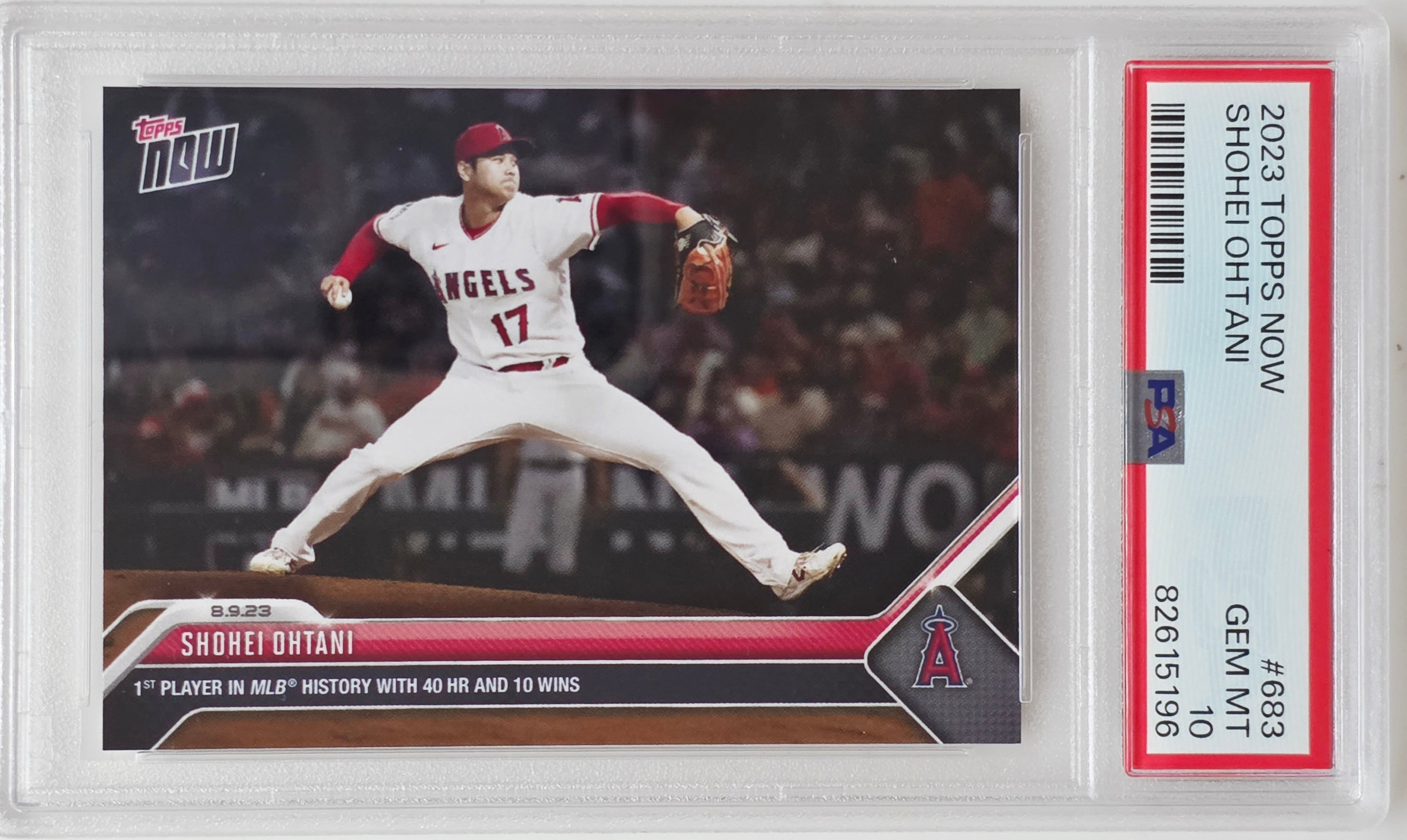 Shohei Ohtani | 2023 Topps Now #683 | LA Angeles | PSA GEM MT 10