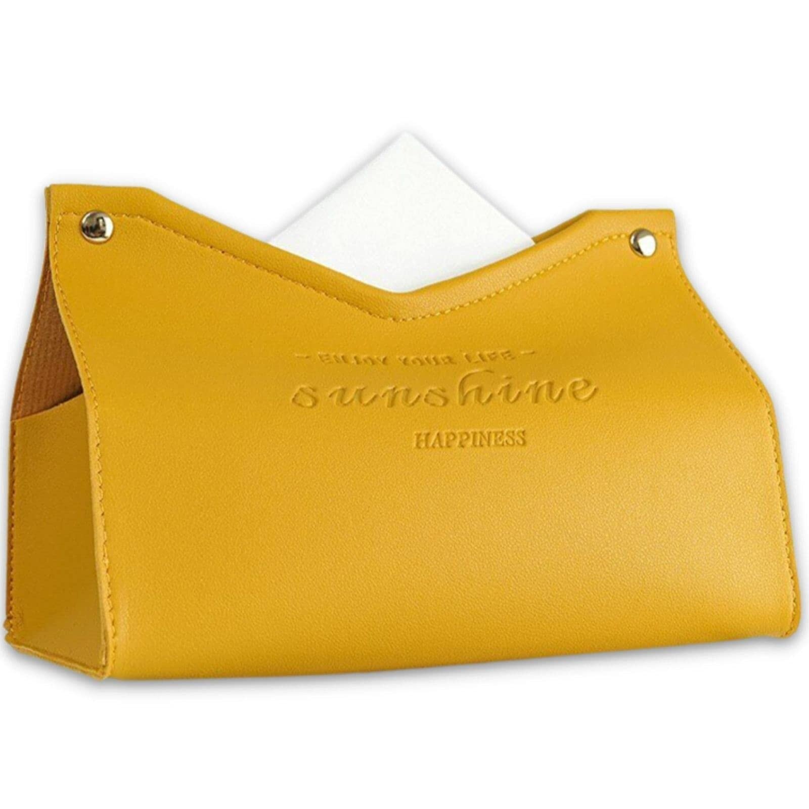 特価商品】COLORBIRD フェイクレザー ティッシュケース sunshine LT1