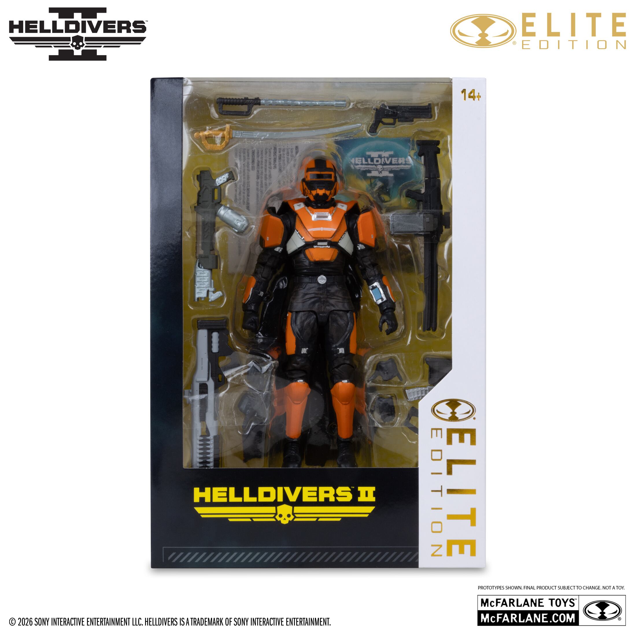 McfarlaneToys MCFARLANE ELITE EDITION HELLDIVERS2 CE-25 TRENCH