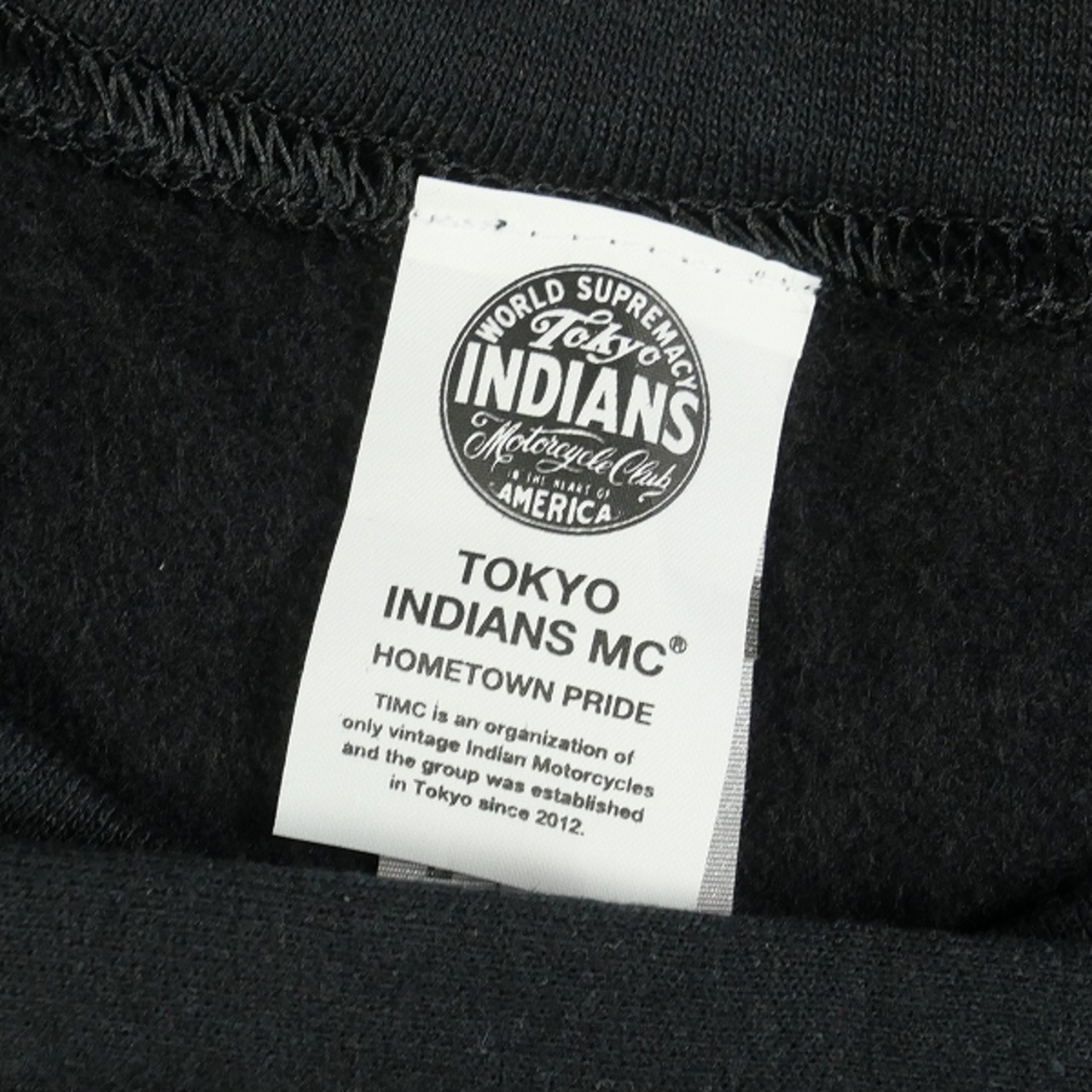 Size【L】 TOKYO INDIANS MC トウキョウインディアンズモーター  