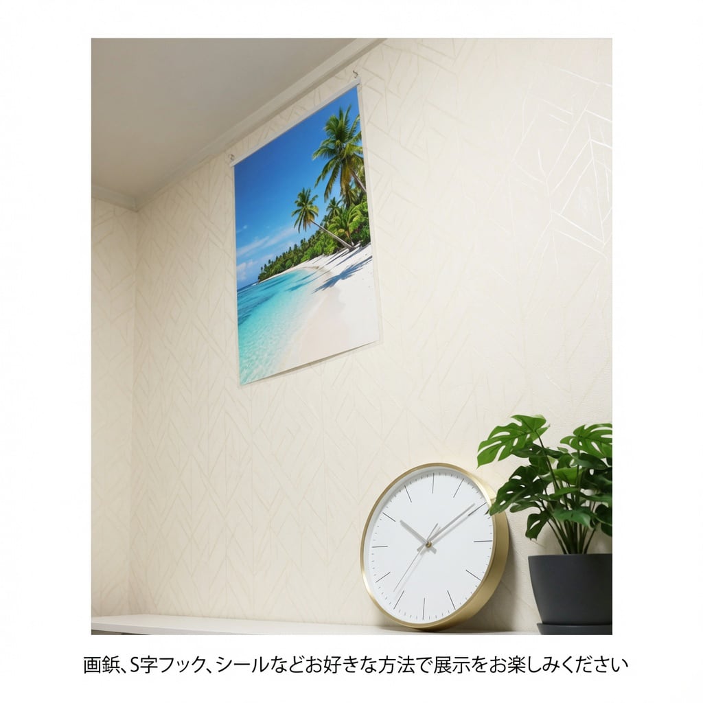 ☆ポスタースリーブB2 タテ☆ポスタースリーブ展示用バー付き☆ZPS-82