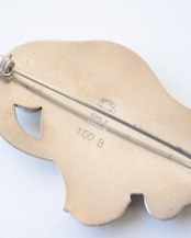 〈Georg Jensen〉Flower Brooch 100B