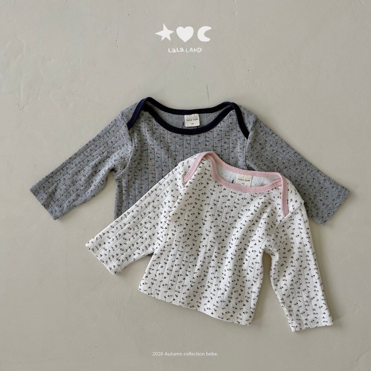 【予約】LALA LAND baby French raglan tee