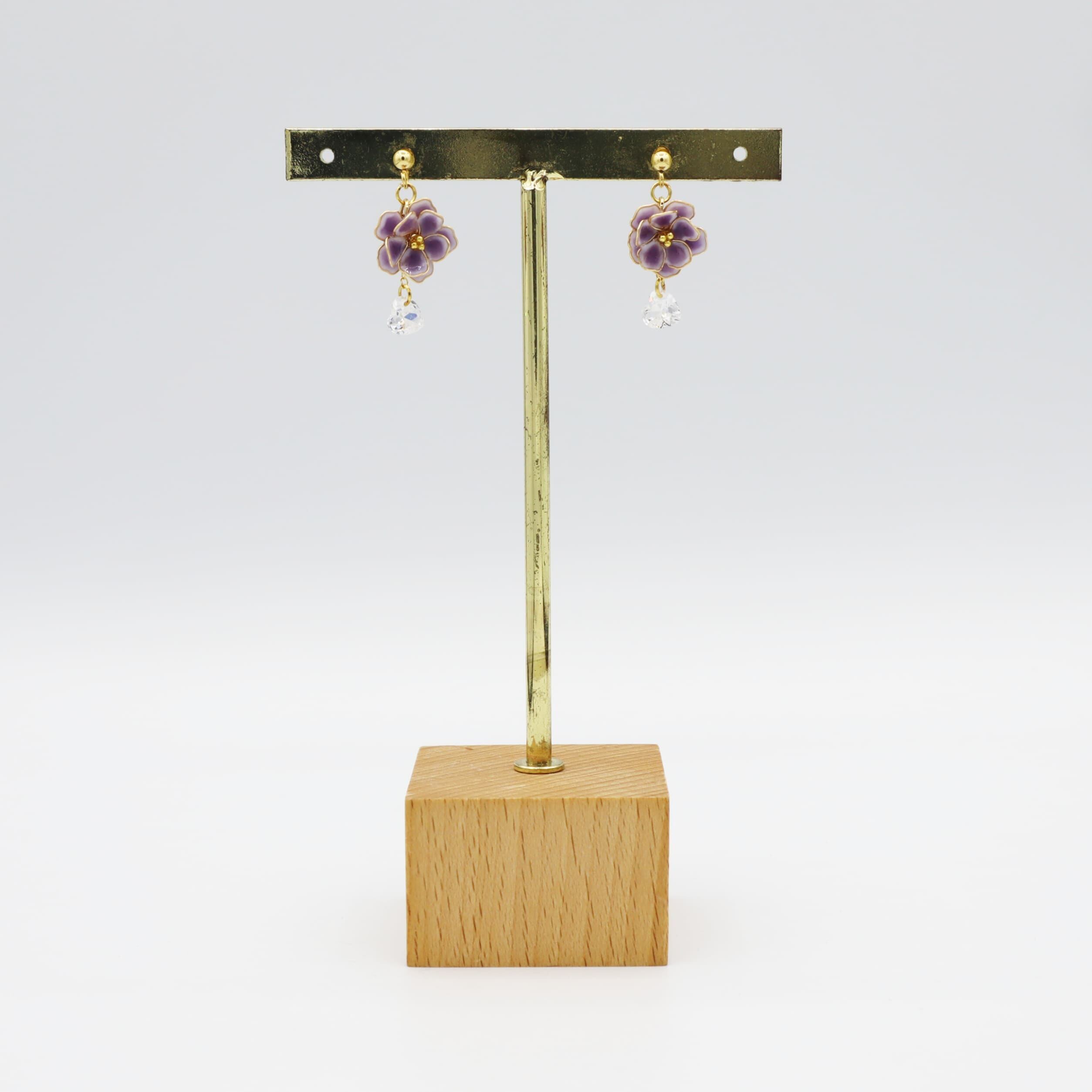 saintpauliaピアス