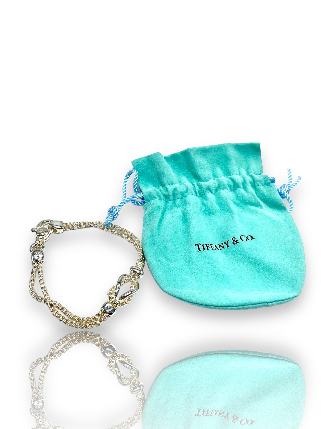Tiffany&Co. ダブルロープ ブレスレット SV925