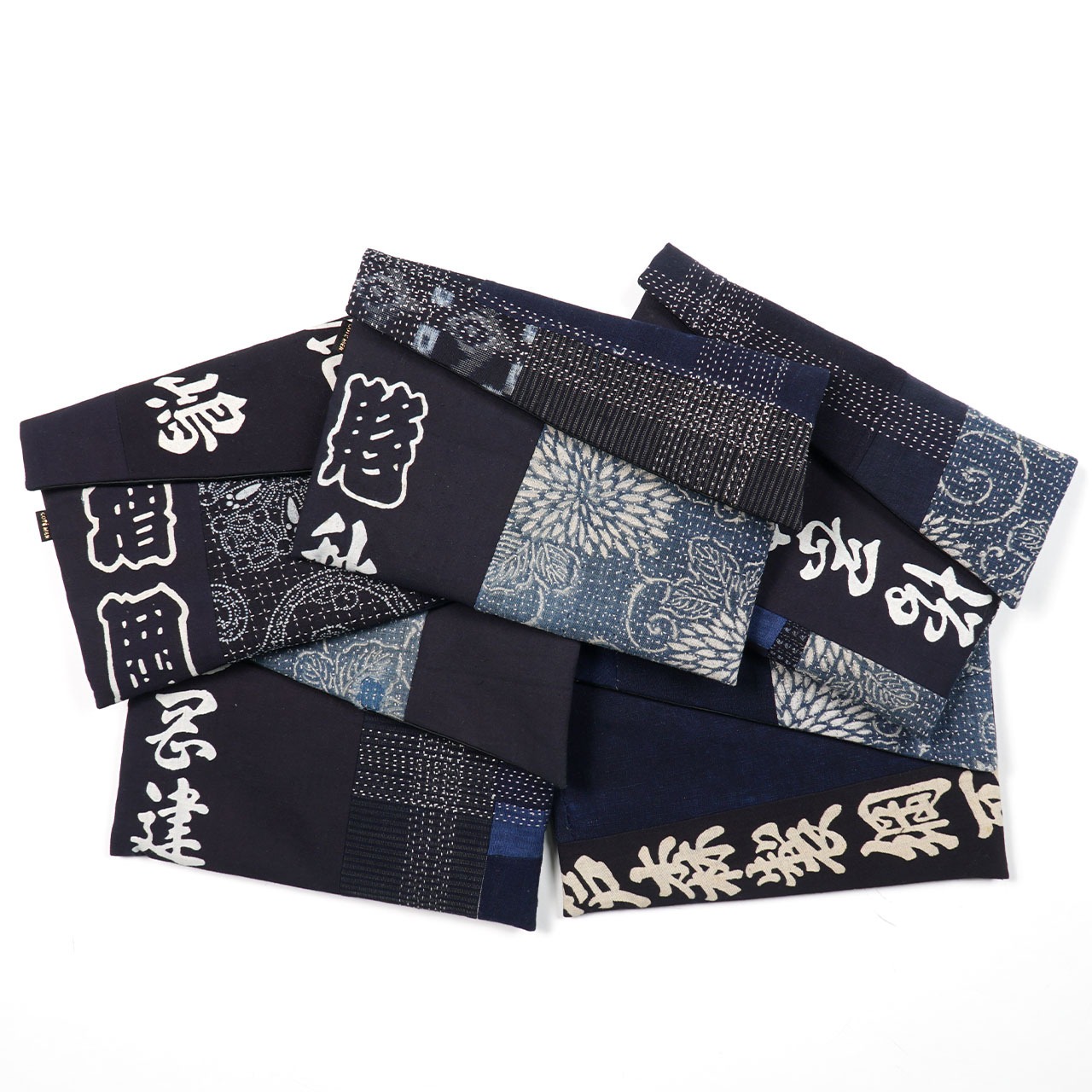 【CBG-M001】藍染クラッチバッグ JAPANESE INDIGO CLUTCH BAG