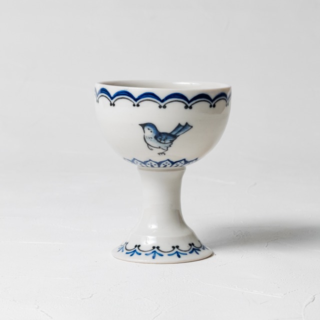 ［高田 志保］36.黒釉ぐい呑 / A