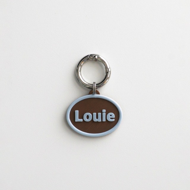 【予約】[ Snugroo ] Name Tag｜Blue Brownie