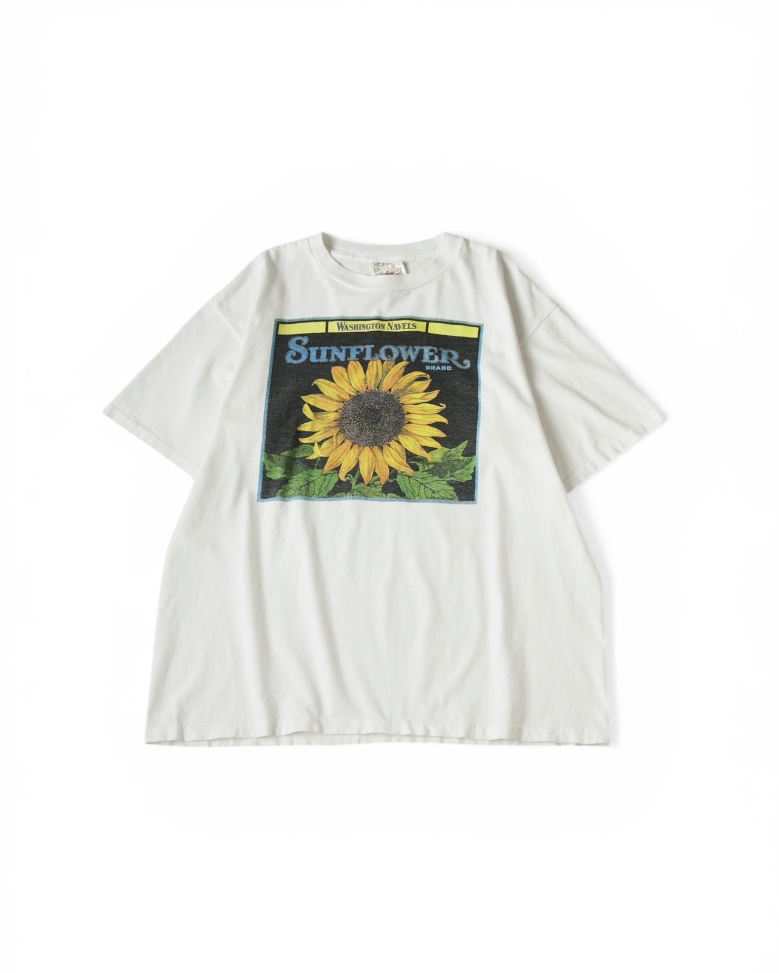 Sun Flower T-shirt 90s made in usa