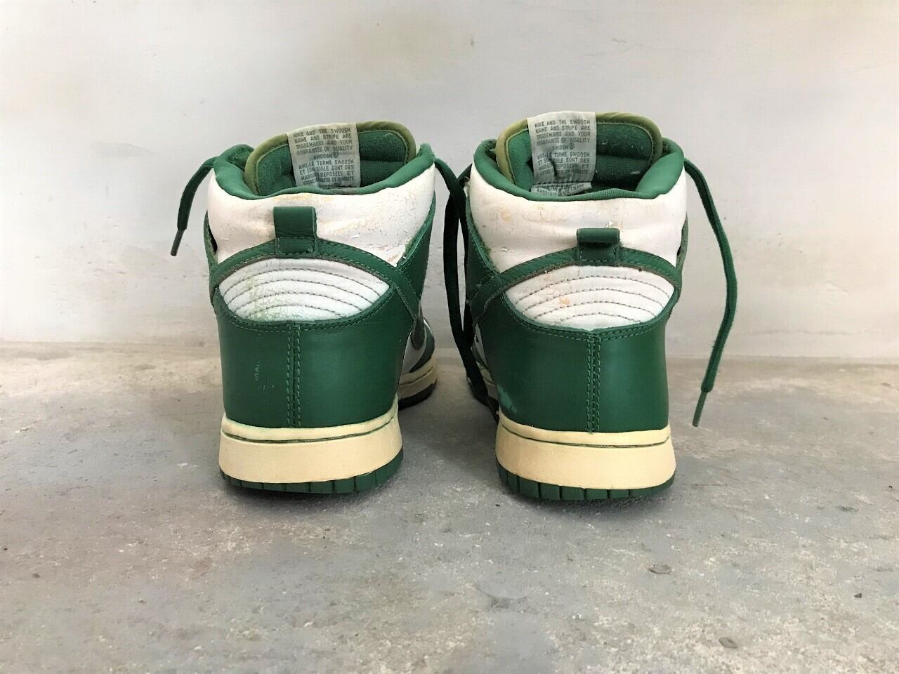 2003 NIKE DUNK HI WHITE/CLOVER 