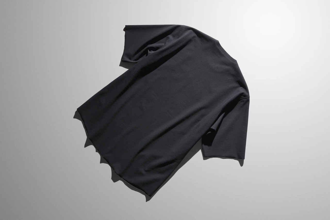 山内 /  強撚フリーカットポンチ・ショートスリーブTシャツ